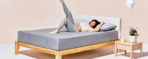 woman on siena mattress