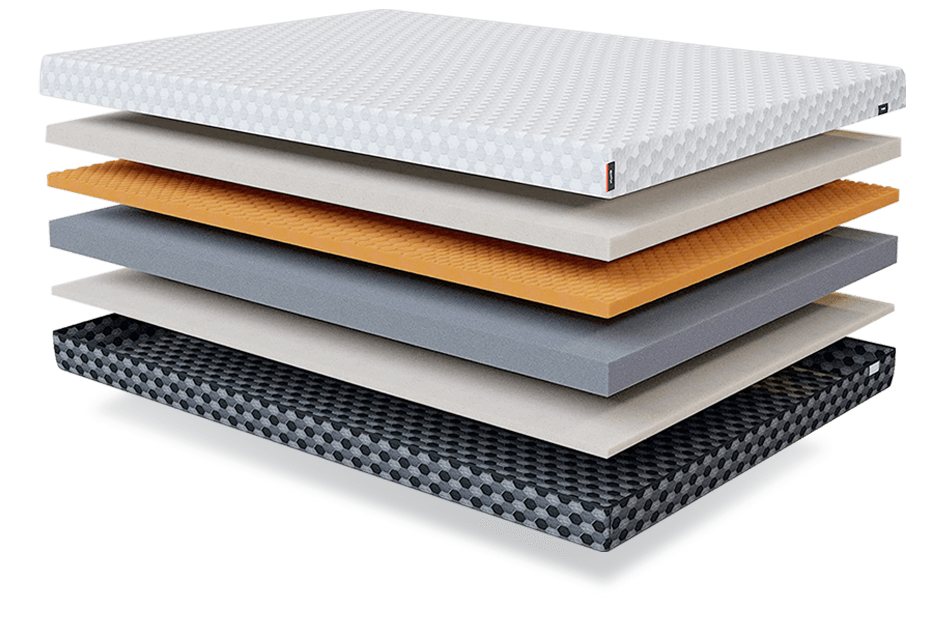 layers of layla mattress